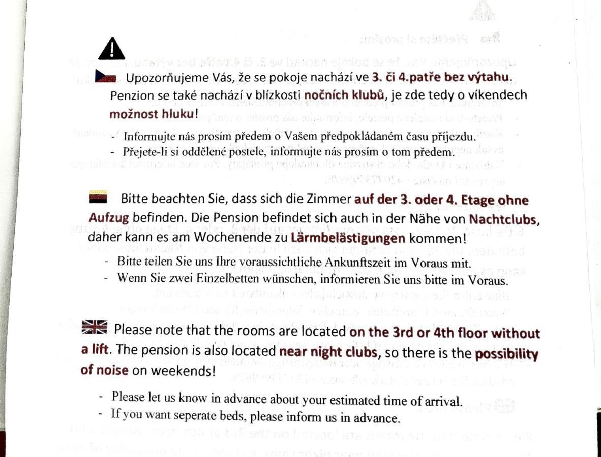 Pension Majovka Cheb Oda fotoğraf